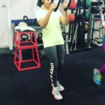 Swathi Deekshith Instagram - #romans #f45training #f45 #team #f45family #functionaltraining #fitness #functionalfitness #resistance #widegriprows #f45challenge #lifechanging #fitnessfreak #highintensity video credits @praharsha_pathi @f45jubileehills @anusha.tan 🤭 F45 Training Jubilee Hills