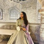 Swathi Deekshith Instagram - ✨💜🤍 Dress - @aamirahussaini Location - @fortgrand_hyderabad Makeup - @emraanartistry PC. - @sirishsatyavolu Styled by - @dileshashafa FORT GRAND
