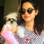 Swathi Deekshith Instagram - Bujjji fellow whiskey 🐶❤️ #throwbackpictures #whiskeydog #dogsarethebest #myworld #myhappiness #cuties #staypositive #bujjiwhiskey😍
