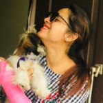 Swathi Deekshith Instagram - Bujjji fellow whiskey 🐶❤️ #throwbackpictures #whiskeydog #dogsarethebest #myworld #myhappiness #cuties #staypositive #bujjiwhiskey😍