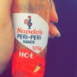 Swathi Deekshith Instagram – The reason why I love you so much is just because  you are “you”❤️ #periperisauce #hot #extraspicy #iloveyou #neverapart #heaven #tasty #lifeisspicy