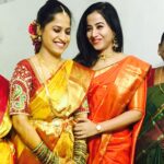 Swathi Deekshith Instagram - #cousinswedding #iloveweddings #southindian #traditional #kanjeevaram #redsaree