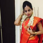Swathi Deekshith Instagram – #traditionallook #redcolour #obsessed #weddings #behappy