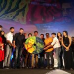 Swathi Deekshith Instagram - At the audio launch of simba #actorslife #newfilm #tamilmovie #excited Sathyam Cinemas