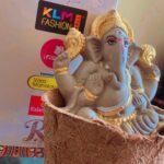 Swathi Deekshith Instagram - Andarki vinayaka chavathi subhakanshalu😊 Thank you for presenting me this eco friendly ganesha.. great initiative😊 @klm_fashionmall @planaplant @kalyankalamandir @brandmandir @kanchivmlsilks