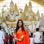 Swathi Deekshith Instagram - Mahashivaratri #kurnool #onelife #lovetravelling #workmode