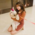 Vaishnavi Ganatra Instagram - can’t escape the pup-arazzi 🐾🤍 #instagram #explore #explorepage #foryou #foryoupage #fyp #photooftheday #dogs #instadaily #positivevibes #positive #gratitude Mumbai, Maharashtra