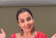 Vidya Balan Instagram - When people ask me,picture mein hero kaun hai? 🤷🏻‍♀️ Audio - @srushtinahitohkaun Saree - @anavila_m Makeup - @harshjariwala158 Hair - @bhosleshalaka Styling - @who_wore_what_when