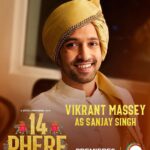 Vikrant Massey Instagram - Kisne kahan ki dil se sochne waale log sirf pyaare hote hai, aur jugaadu nahi? Miliye humare dulhe raja se, Sanjay Singh. #14Phere, kal aa raha hai #ZEE5 par. #2xDrama2xDhamaal #Devanshu @kalwani09 @kriti.kharbanda @gauaharkhan @priyanshusingh8521 @jameel.mumbai @sumitsuri @yaminidass_chandandass @vineetskumars @deva_stating @zee5 @zeestudiosofficial