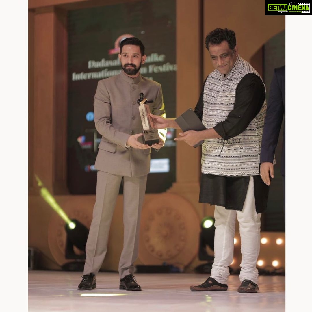 Vikrant Massey - 178.3K Likes - ✨ Honoured and humbled to have received the Best Supporting-Actor at the @dpiff_official last evening. 🙏🏽
To be sharing the dais and receiving the award from a stalwart like Anurag Basu Sir makes it all the more special.
Thank you @meghnagulzar for everything. I love you, and will always do. ❤️
And to the most gorgeous Producer and Co-Actor in the world @deepikapadukone thank you for your grace and support. 🙏🏽❤️
@thelaxmiagarwal & @toalokdixit I cannot not mention you two, this journey has been possible because of your unconditional support. 🙏🏽
And everyone at @foxstarhindi thank you from the bottom of my heart. Also, it’s time to Pawriii. ✨
@raghavendra.rathore Thank you for making me look my best last evening. 🙏🏽❤️