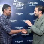 Vikrant Massey Instagram - All the best @sajanprakash! Make every Indian proud. @longines #LonginesHydroconquest #CWG22