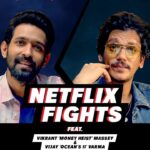 Vikrant Massey Instagram – ✨Looks like I’m winning this one @itsvijayvarma @netflix_in #netflixfights ✨