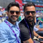 Vikrant Massey Instagram - ✨ One of the most memorable days of my life - Thank you @karishma.prakash & @roo_cha for making this dream come true 🙏🏾✨ #iccworldcup2019 . . @dushysing Manchester Stadium Old Trafford