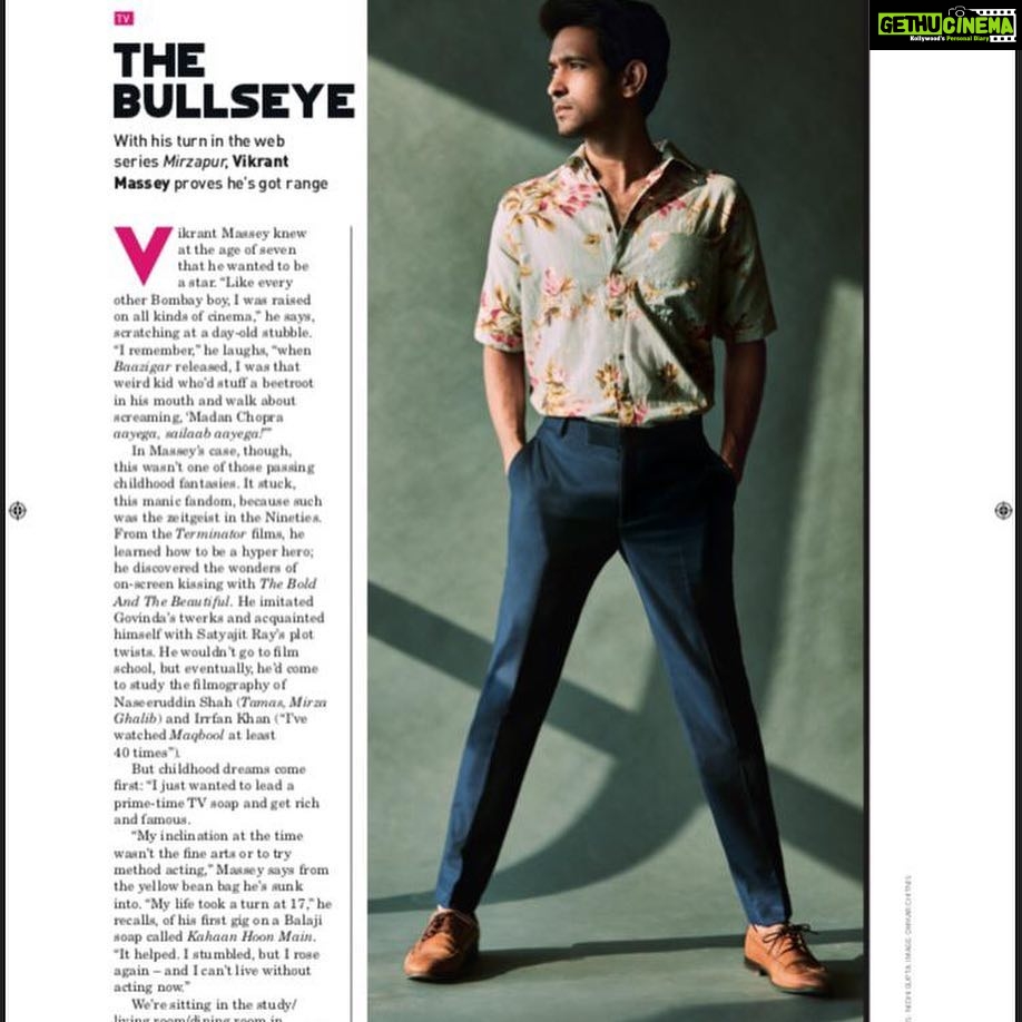 Vikrant Massey Instagram - ✨ Featured in a @gqindia 🙏🏽 ✨ #SHUKR . . @gqindia @omkarchitnis @stylisttsahilgulati @ilovepero @shelkerohan @iamjavedsheikh