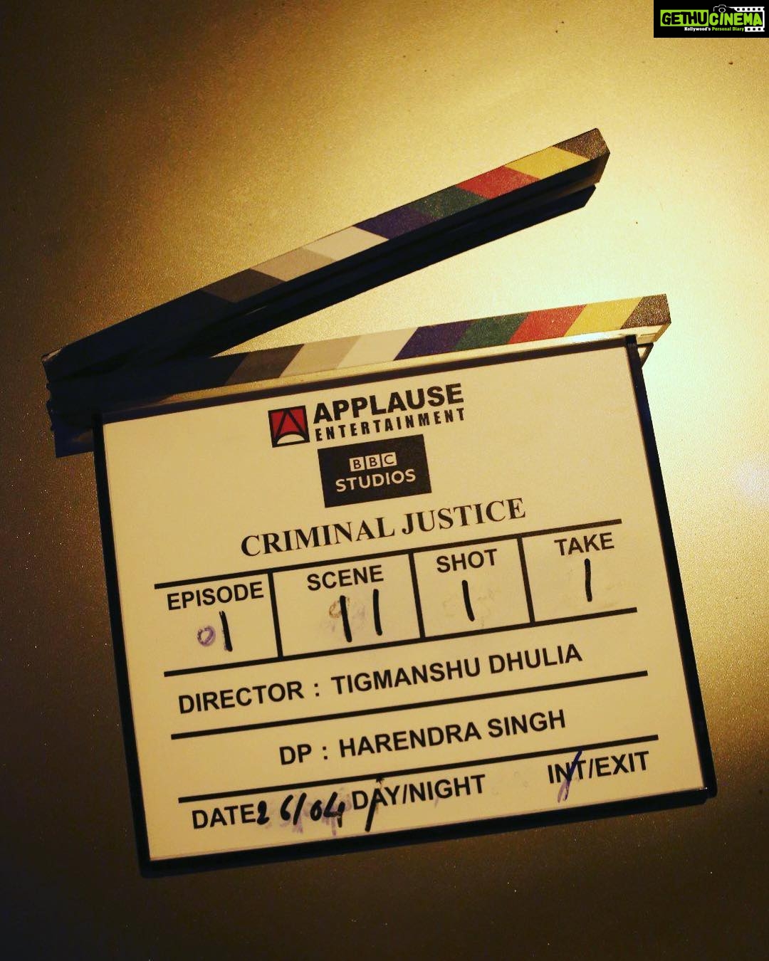 Vikrant Massey Instagram - Here we come...🎬 The official adaptation of the highly acclaimed series #CriminalJustice is here, and I couldn’t be more proud to be associated with some of the finest creative artists and a stellar technical crew. ❤️ This one is gonna be one hell of a ride. 🤞🏽 @applausesocial @bbc @sameern @tishu.d @furia_vishal #PankajTripathi @apnabhidu @goenkaanupriya