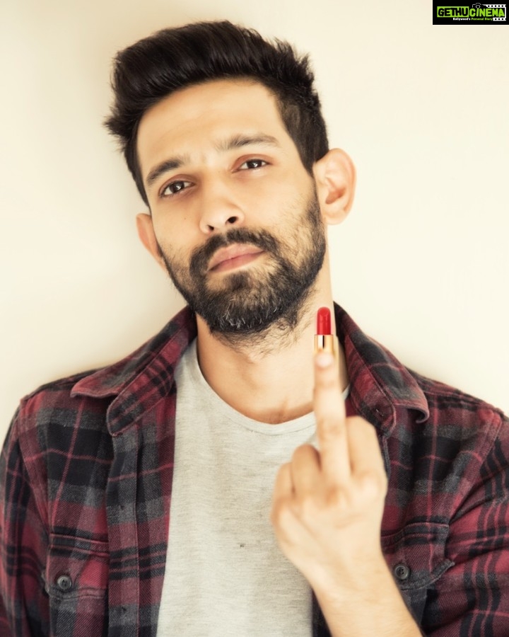 Vikrant Massey Instagram - Don't let anyone tell you what to do. Don't let anyone tell you what to be. Here's to all you amazing women out there: make your own rules! Real men stand with strong women. Since always. #MenForLipstick #LipstickRebellion