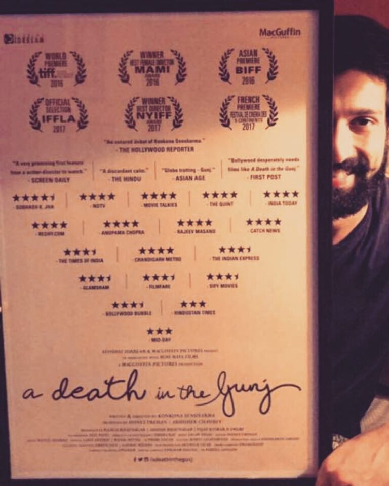 Vikrant Massey Instagram - Thank you team @adeathinthegunj for this mind numbing gesture. 🙏🏽 Thank you for this opportunity. ❤️ #shukr @honeytrehan @konkona