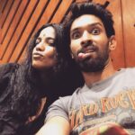 Vikrant Massey Instagram - #SuperSunday #Dubbing #Actor #Madame #Craziness #SundayMorningRock #RunnerForToday #Bose #LoveHer #HomeMadeFilms #35mm @priyankabose20 @niveditabasu