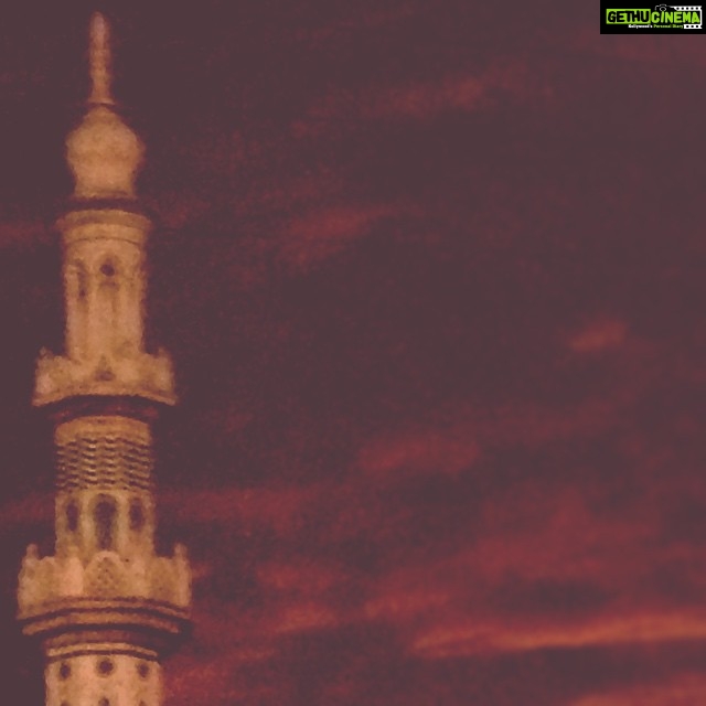 Vikrant Massey Instagram - #Minaret #Redsky #Bhopal #Photoonthemove #Sunset #Lipstickwalesapne