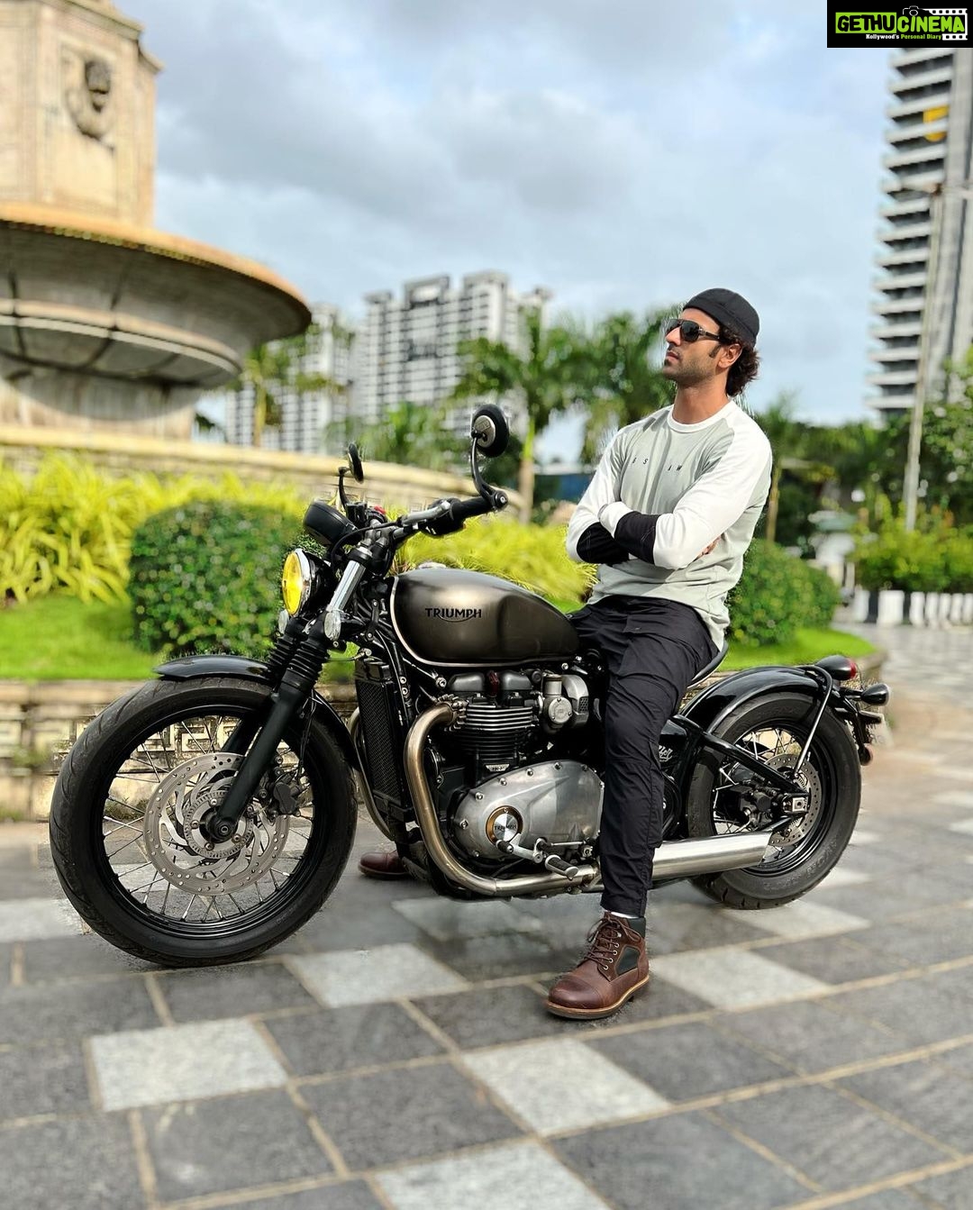 Vivek Dahiya Instagram - Meet my new obsession and daily commute. What do you reckon I call her?