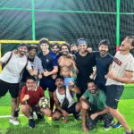 Vivek Dahiya Instagram – Saturday night shenanigans. Game ends at 12:30 am unfortunately when the turf manager walked in to shut it down but our batteries were nowhere close to discharge and easily could last a couple of more hours or is it the excitement and longing to play ⚽️?!