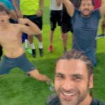 Vivek Dahiya Instagram – ⚽️ and 🍺