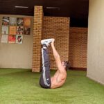 Vivek Dahiya Instagram – Roll sideways without letting your hands and feet touch the floor followed by a crunch. Looks easier than it is. Include this in your routine, works on core & stability, you’ll like the effects :)