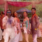 Vivek Dahiya Instagram - Give me some….of those colours 🎉 #HoliParty #ReelsHoliParty
