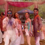 Vivek Dahiya Instagram – Give me some….of those colours 🎉
#HoliParty 
#ReelsHoliParty