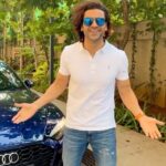 Vivek Dahiya Instagram – They really gave it to me 🥴 
@audi_mumbaiwest #RS5