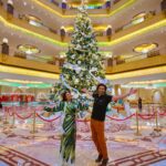 Vivek Dahiya Instagram - Wishing nothing except happy & merry. From us to all of you ! #XmasTime Emirates Palace Hotel