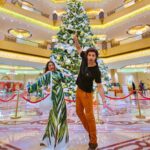 Vivek Dahiya Instagram - Wishing nothing except happy & merry. From us to all of you ! #XmasTime Emirates Palace Hotel