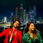 Vivek Dahiya Instagram - Dinner in the sky hosted by HER. Dinner in the Sky UAE