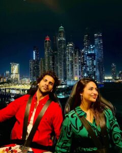 Vivek Dahiya Instagram - Dinner in the sky hosted by HER.