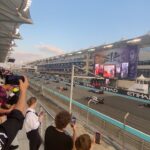 Vivek Dahiya Instagram - The day finally arrived when I got to experience a live @f1 race Wow..what a day! #AbuDhabiGP Starting with the carnival atmosphere, the air show, cars making their way to the race tracks, the roaring sound of engines, the vibrations, the smell of rubber, the up close action, all of this makes it visceral and exhilarating. @lewishamilton you kept us on the edge of the seat today and I have videos to prove that haha. It was such a high to see you leading the way throughout. You’re still our champion, the GOAT! @ymcofficial @visitabudhabi #TheTimeisNow #InAbuDhabi Yas Marina Circuit