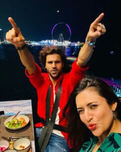 Vivek Dahiya Instagram - Dinner in the sky hosted by HER.