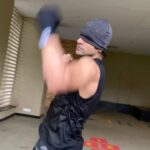 Vivek Dahiya Instagram - Shadow boxing with eyes shut was an incredible experience. By doing this you are obviously shutting off one of your most important senses, therefore allowing more energy to go towards other sensations. It also possibly takes away any judgement you are putting on yourself while training. It’s a great way to practice “Mindfulness” P.s this video is dedicated to my wife @divyankatripathidahiya who always wants to see me playing the #Daredevil P.p.s the song is my choice 😀