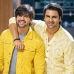 Vivek Dahiya Instagram - Happy birthday mere sher, my brother from another mother. A massive shout out to producers who’re looking to cast two “joshilay handsome actors”, you can’t go wrong with this pair. Hint- Karan Arjun 2 🥰 I have the story also. We just need to figure out dates 🤪 @gulshannain