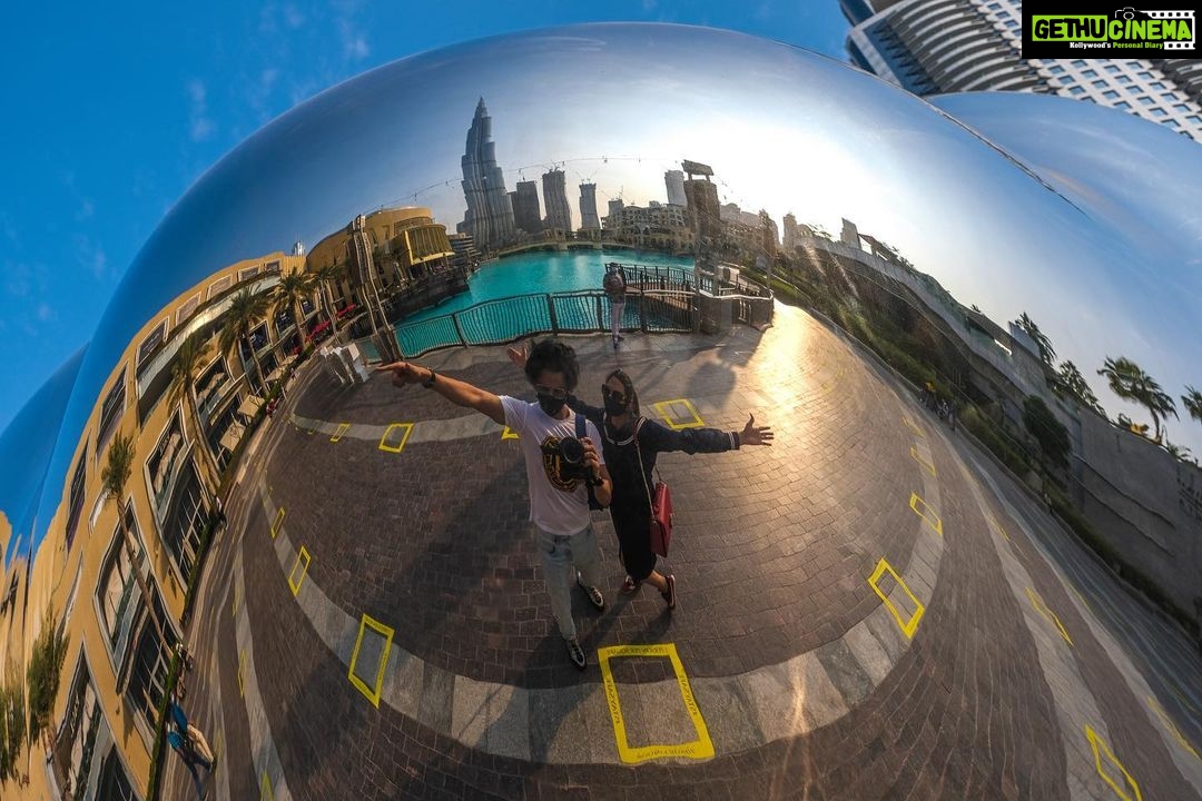 Vivek Dahiya Instagram - #BeingTourists 😎✌🏼 Dubai, United Arab Emirates