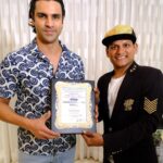 Vivek Dahiya Instagram – Thanks for a token of appreciation and that too “home delivered” 😄 
#DadaSahebPhalkeAwards @DPIAF.official