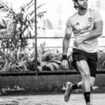 Vivek Dahiya Instagram - Some of my biggest life lessons actually come from sports and training all these years. The “ Power of Now ” as they call it, is the same as “association and disassociation” in sports psychology which is thinking about the current activity with counts and not focussing on the final goal. Last couple of hours spent well bending it like Beckham ⚽️ #SportsTraining #Mindfulness #EnduranceTraining Shot on XT-4 50-140 mm f2.8 @fujifilmxindia 📷 @hyperfocallength_ #TrainWithVD Mumbai, Maharashtra