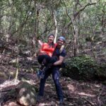 Vivek Dahiya Instagram - Do pyar karne wale jungle mein khoye nahi jaake aa gaye! 😀 #Adventure #ForestTrail #FabulousWeather Le Méridien Mahabaleshwar Resort & Spa