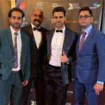 Vivek Dahiya Instagram - This day last year looked like this. A very unusual but special Diwali surrounded by incredibly creative people from across the globe coming together under one roof to celebrate and acknowledge world class cinema. Stories that make you fall in love, weep, inspire, scare and baffles you in some way or another. Wishing all the best to this years entries. @ciff_official #Throwback Cardiff, Wales (UK)