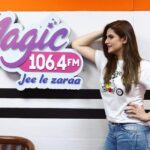 Zareen Khan Instagram - Had so much fun @magicfmmumbai yesterday ❤️ Keep rocking 💫 #WannaBeRadioJockey #ChatterBox #ZareenKhan
