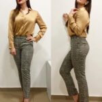 Zareen Khan Instagram - For Patrons Bill Back Pvt. Ltd event. Blouse & Trousers - @marksandspencerindia Jewellery - @minerali_store Styled by - @castelino_priyanka Assisted by - @andy.gabriella & Ronak Jain 📸 - @bodyholics / @skyfallenstardust #AboutLastEvening #Ankleshwar #ZareenKhan