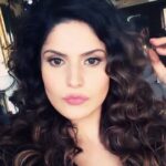 Zareen Khan Instagram – Curly hair , Don’t care ! 🤷🏻‍♀️
#HairForDays #1921 #Nostalgia #TBT #ZareenKhan