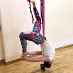Zareen Khan Instagram - #Repost @anshukayoga ・・・ #AerialNatarajasana 🕊🦋 X @zareenkhan Playing with shapes and going deeper into the #dancerspose. This #flyfit hammock assist helps in opening up the entire back and quadriceps. Just working against gravity helps to lengthen and strengthen quicker than the ground pose. . . #lordofthedancepose #yoga #fitspiration #yogalove #aerialyoga #fitspiration #bollywoodyoga #bollywoodfitness #bollywood #fitnessmotivation #zareenkhan #anshukayoga #MondayMotivation