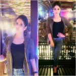 Zareen Khan Instagram - For Mtv Troll Police Jacket: @zara Leotard & denims: @srstore09 Make-up by: @makeupbyreshmerchant Hair styled by: @bosebabita Styled by: @nazzzzia Assisted by: @akankshachauhan9 #MTv #TrollPolice #ZareenKhan