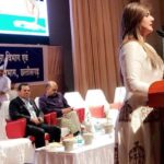 Zareen Khan Instagram - Salute to the Government of Chhattisgarh for taking this initiative of installing sanitary pad vending machines in all schools across Chhattisgarh as a part of spreading awareness about menstrual hygiene amongst more than 15lac adolescent girls. It gives me immense pleasure that I was invited today to Raipur as a spokesperson to support this initiative. #DayWellSpent #AwarenessAboutMenstrualHygiene #Raipur #Chattisgarh #GovernmentOfChattisgarh #ZareenKhan