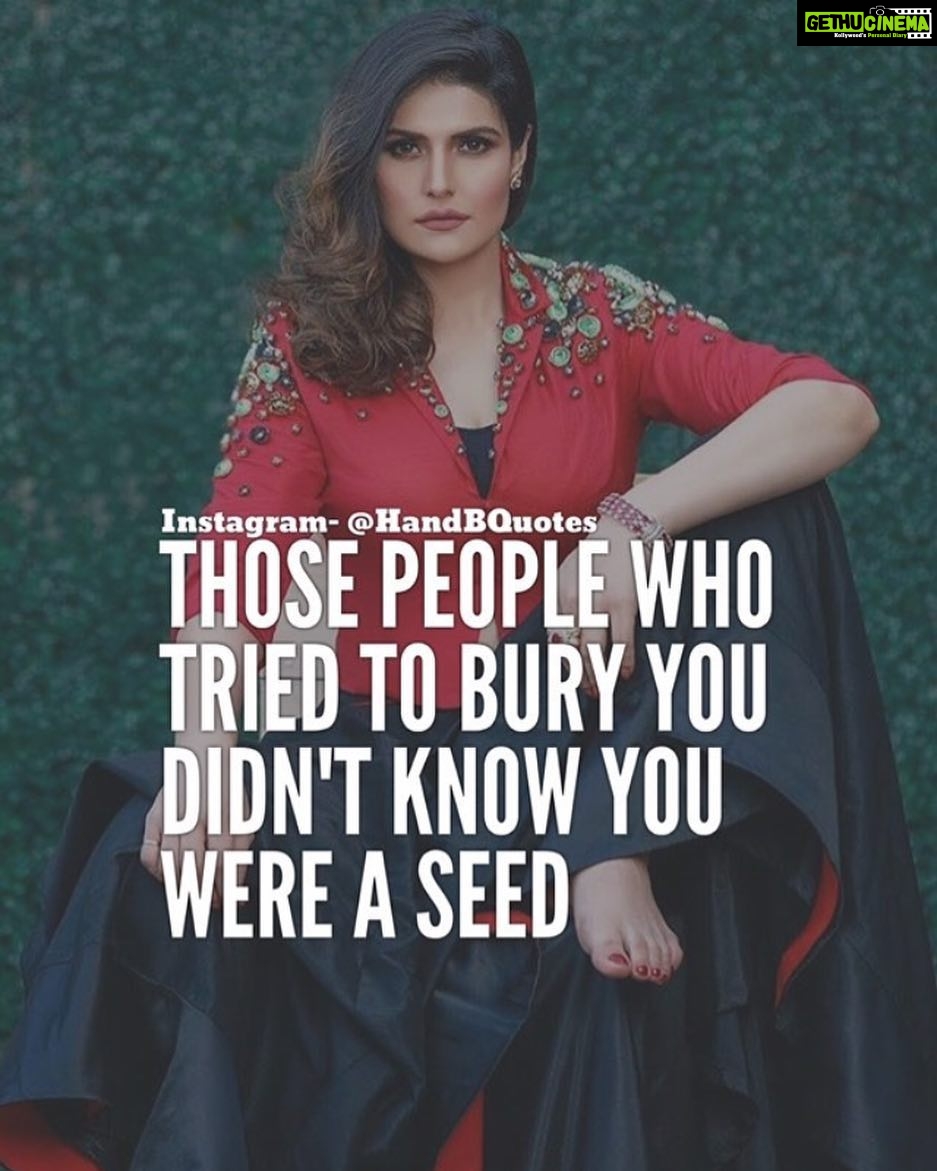 Zareen Khan Instagram - Loveee this @handbquotes ❤️